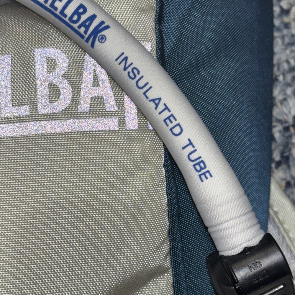 CAMELBAK WATERMASTER 70oz Insulated Tube Blue Grey New QTY 2 Backpack Camelback - Picture 4 of 6